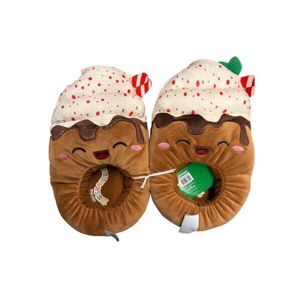 Hot cocoa squismallow slippers size 11/12 Child gift - Picture 2 of 2